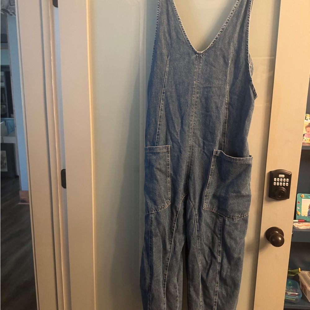 Free People Jean Overalls- Small